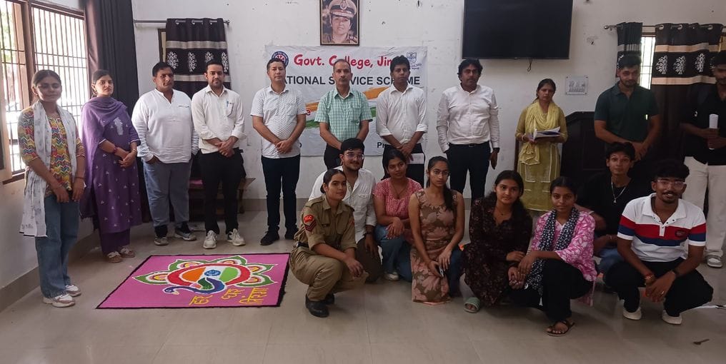 Sanam and Anjali stood first in the rangoli competition