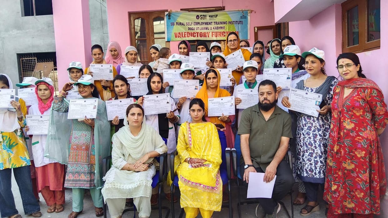 Doda, Women Empowerment, SBI Training, Self Employment