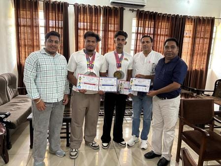 DAV Chika students showed their talent