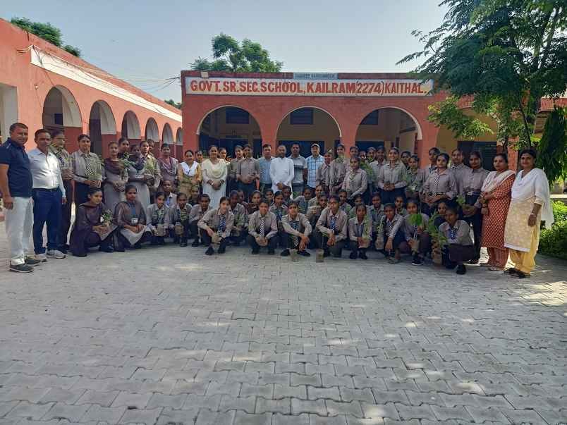 Swami Sitaram Kanya School students showed their talent in block level sports