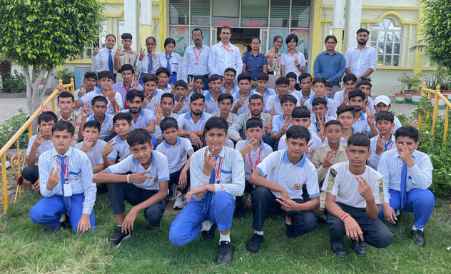 Shiksha Bharti School shines in the competition