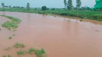 Ghaggar river water level increased, fear of flood