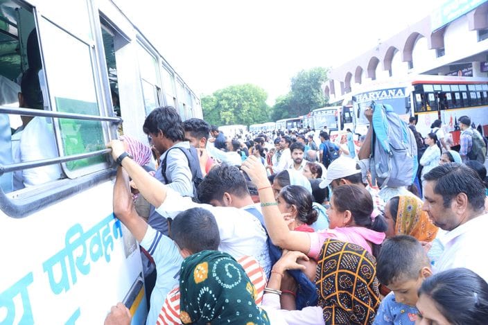 Roadways will reduce the number of buses on Rakshabandhan