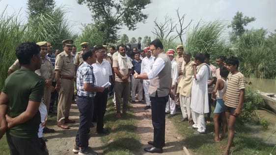 The crop submerged in water will be assessed, DM assured