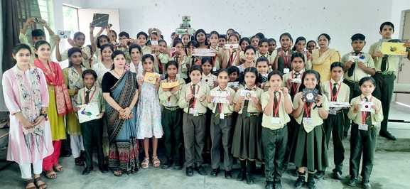 Rakhi competition held in Dashmesh Public School