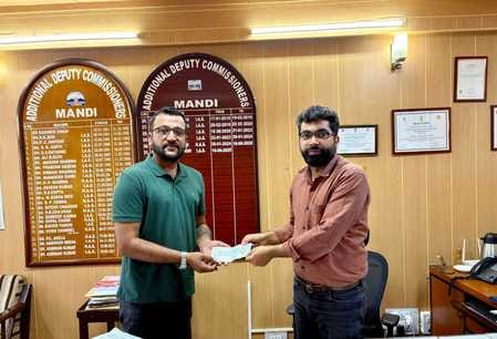 31 thousand rupees given for disaster relief