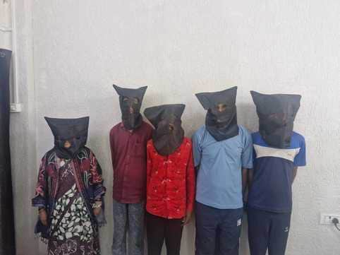 घटना के आरोपी पुलिस गिरफ्त में