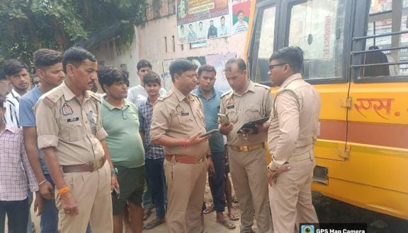 Nursery student dies after falling from school bus