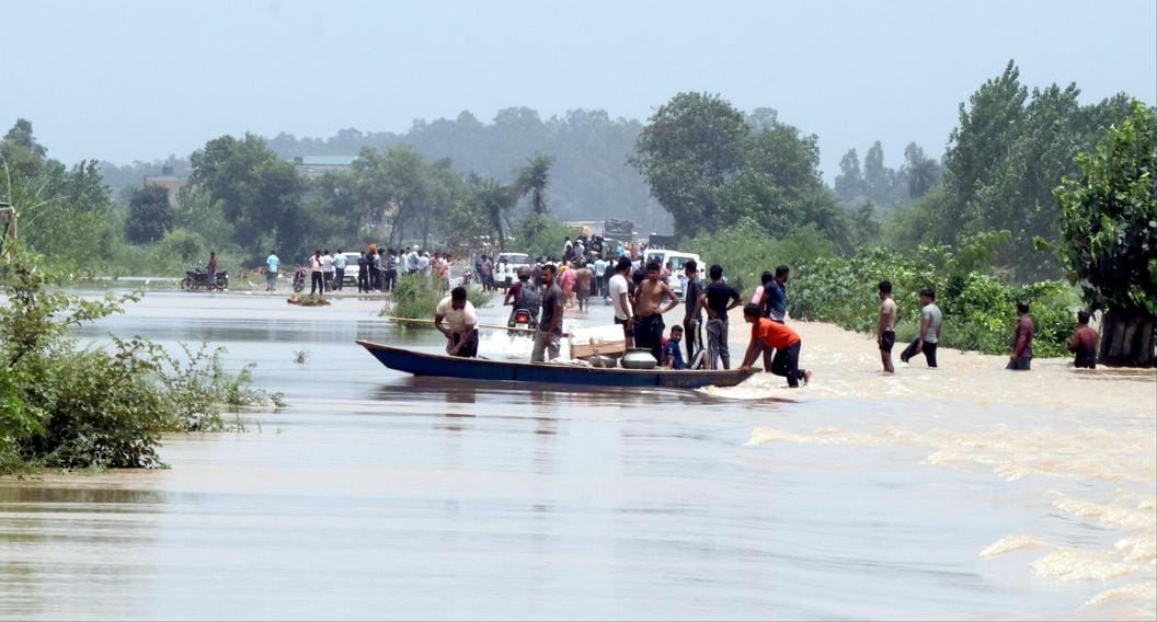Many villages submerged due to water of Malan