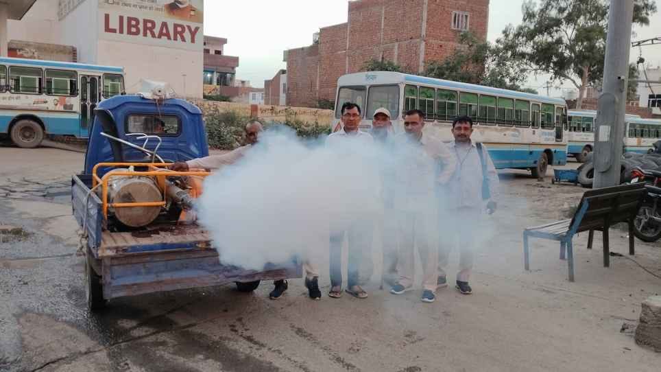 Fear of dengue and malaria after rains, health department started fogging