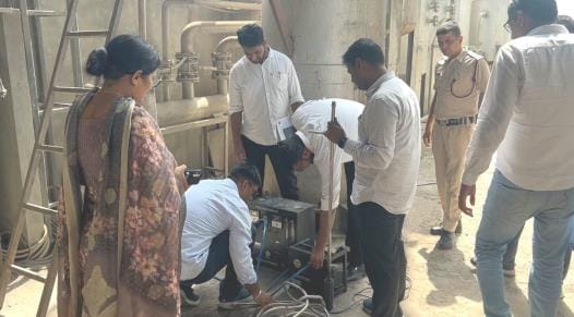 6 hours investigation on tire oil extraction and tire reclaim seat manufacturing factory in Hajampur