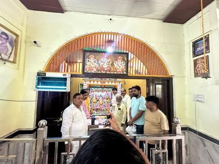 Bhandara organized in Jagannath Swamy temple