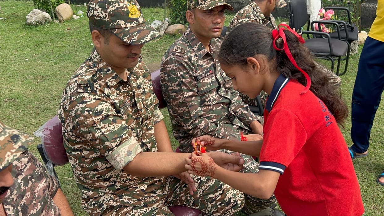 Reasi, Pm Shri School Vidda, Rakshabandham Celebrate