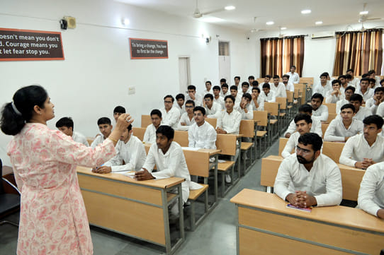 Gurukul students were told the tricks to become successful doctors