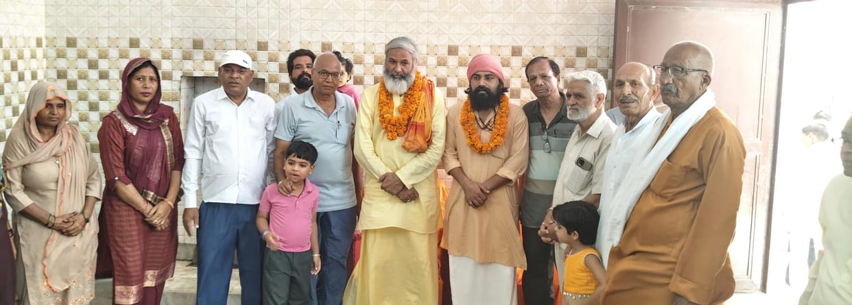 Siddhpeeth Baba Nathunath Maharaj was a true guide: Mahant Charandas