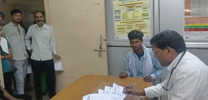 147 patients reached OPD and 14 fever patients admitted in emergency.