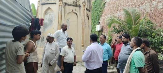 The team of the Department of Archeology reaches Biskohar to survey the next day.