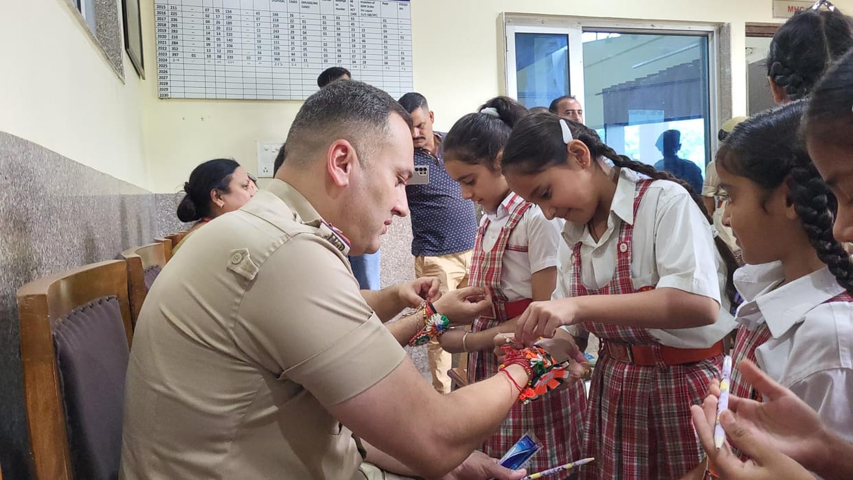 Katra, Sarswati Mother Nursery School Celebrate Rakshabandhan