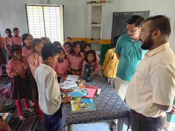 Checked the facilities, made the children read English books