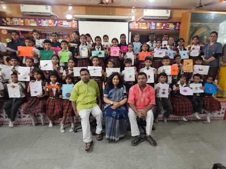 Aaradhya and Aarav first in Rakhi competition