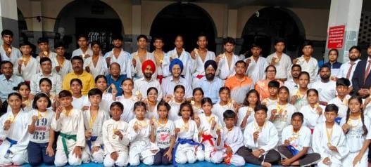 Unnao's dominance in divisional level karate competition