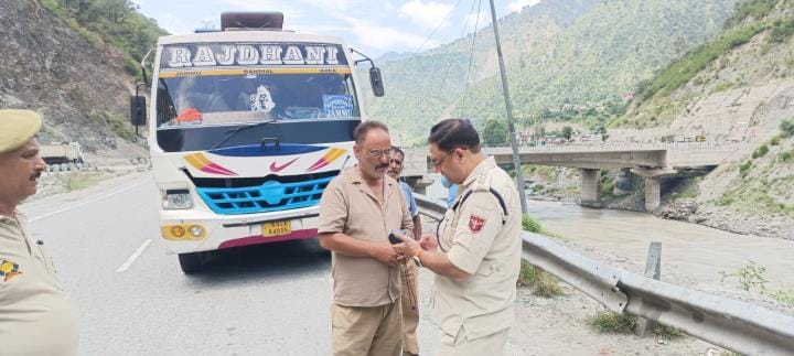 Ramban, Campaign Against Overloading, SSP Taken Action