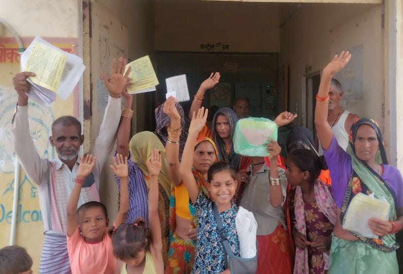 Women protested after not getting electricity for 10 days
