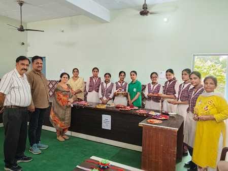 Various competitions held in DAV school