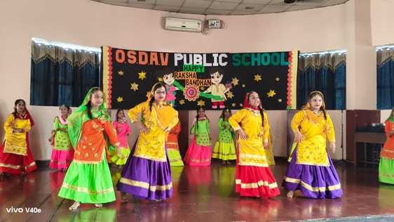 Rakshabandhan celebrated with great pomp in OSDAV school