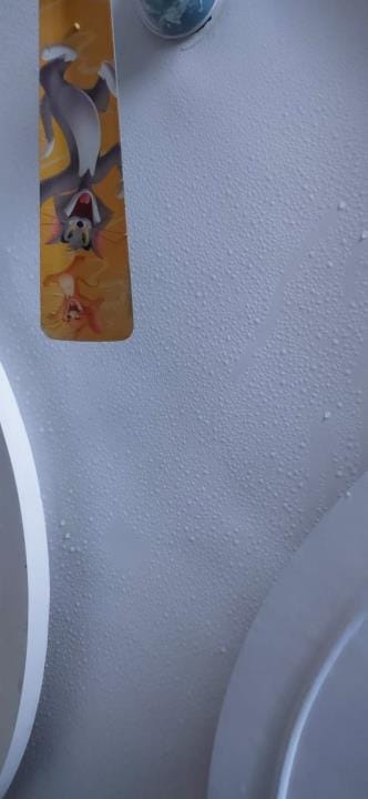Water dripping in the flat of Kaveri Green Apartment