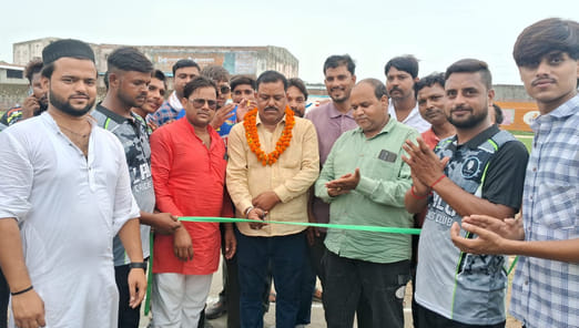 Lalu Cricket Club won the match by three wickets