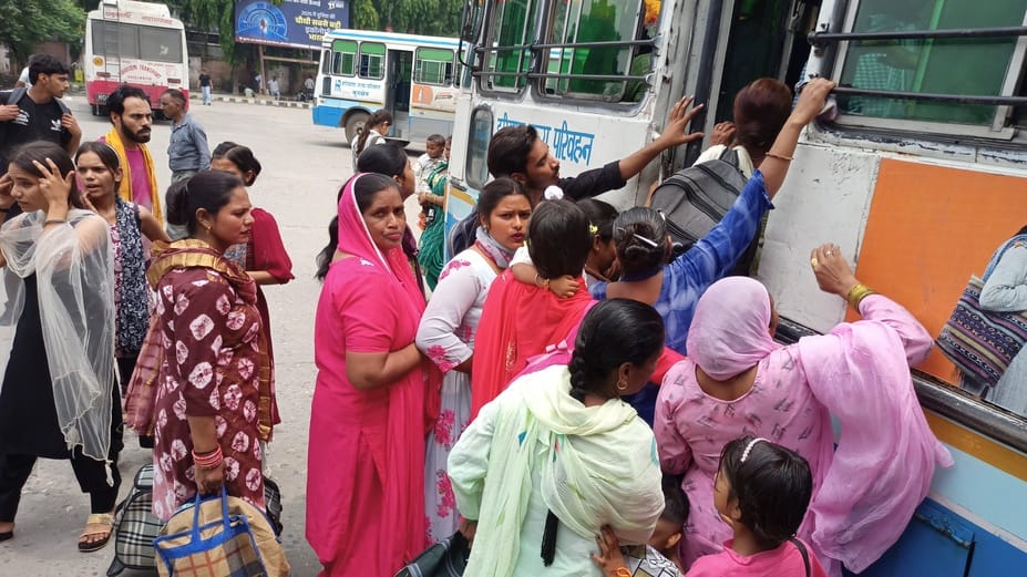 On the first day of free travel, buses fell short, the real test for officers is today