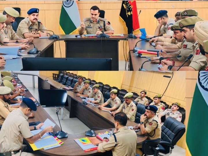 Kishtwar. SSP Naresh Singh, Held Meeting