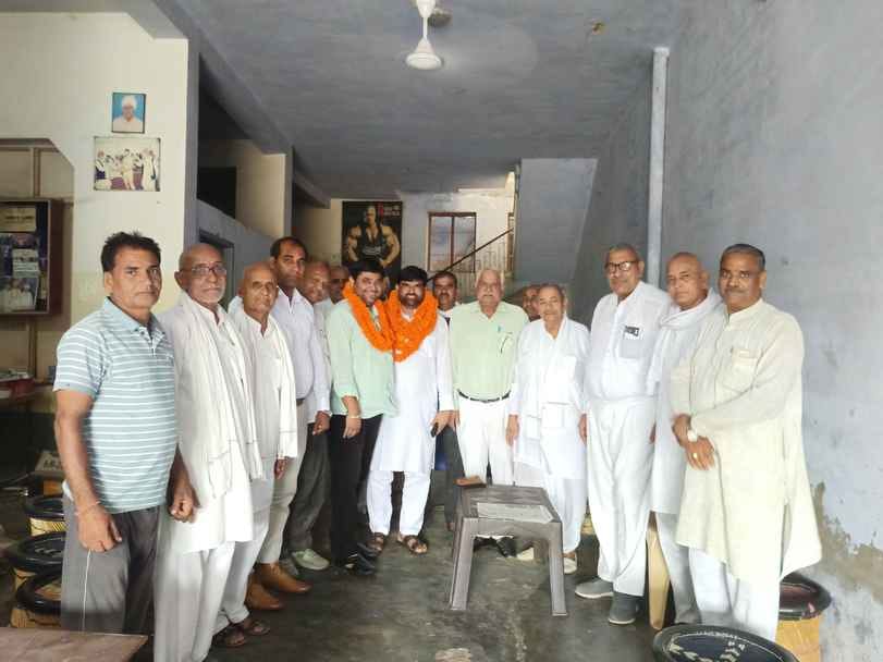 Bharat became the state president of SC cell of Maneka Gandhi Brigade Organization