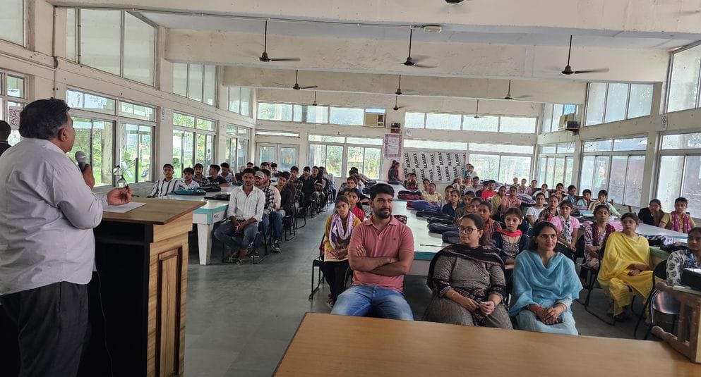 Welcoming new students to the school