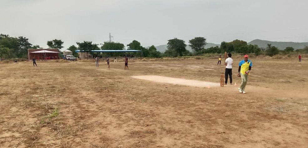 Exciting matches took place on the second day of Baba Kesariya Cricket Competition