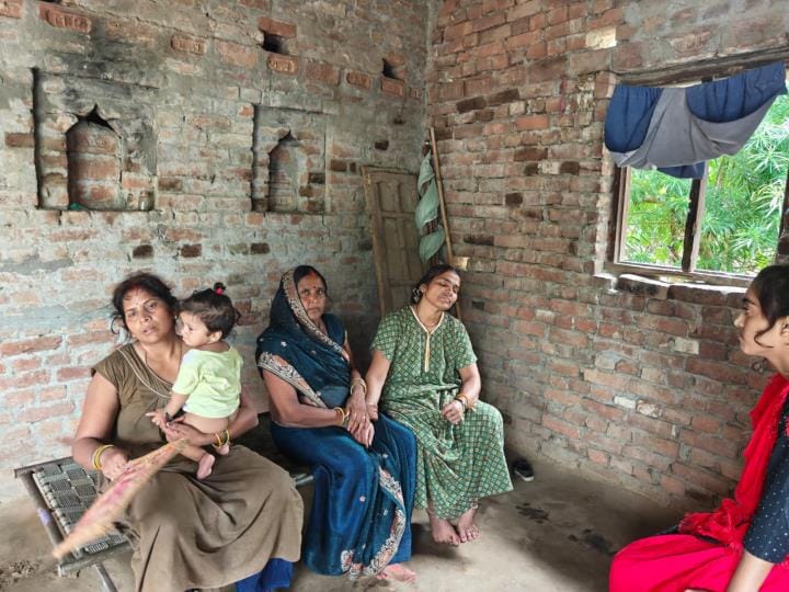 Pasara Matam in Jogia village after death of grandmother