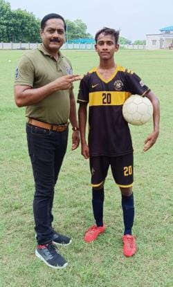 Sandeep became part of the Indian team in the 2027 FIFA Under-17 Youth World Championship