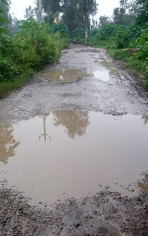 Roads are in bad shape... vehicles are crawling, construction plans are moving fast in files