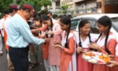 51 Hindu sisters tied Rakhi together