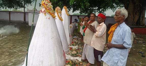 Turaya community prayed to Shanidev and made wishes