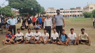 SD Public School won the block level Kabaddi competition