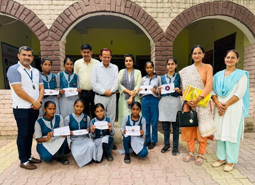 Khushi Sharma and Muskan made the most beautiful Rakhi