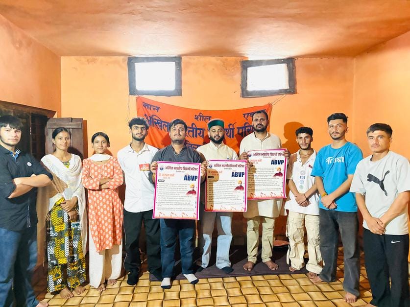abvp membership abhiyaan and workshop in renuka ji