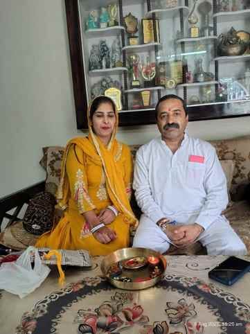 muslim hindu family celebrated rakshabandan in sataun