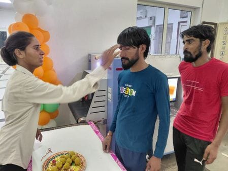 Sisters were dragged to jail to tie Rakhi