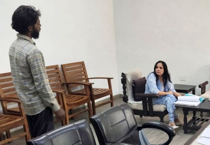 Two undertrial detainees were undergone in court