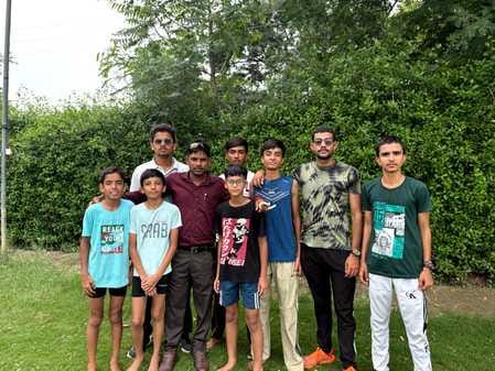 Suryansh ran the fastest in the 100 meter race