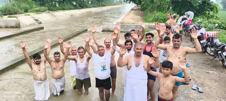 Tarpana Ritual on Shravani Festival