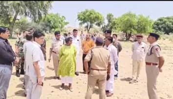 अधिकारियों ने किया निरीक्षण